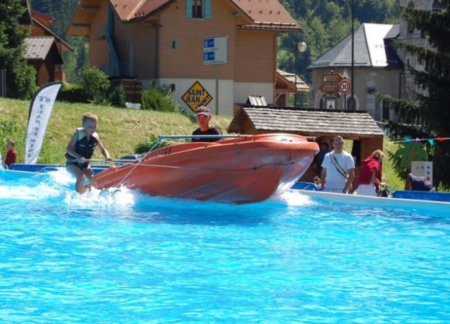  Baby water ski Annecy 